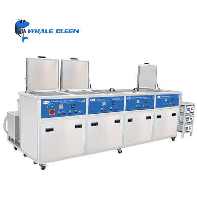 5 Tanks Industrial Ultrasonic Cleaning Machine 4500W 108L Ultrasonic Cleaner  for Metal Parts
