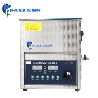 آلة تنظيف المجوهرات بالموجات فوق الصوتية Blue Whale 6.5L 20-80C سطح مقعر